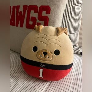 BRAND NEW SUPER ADORABLE UGA Bulldog Mascot Squish-mallow/Squishy/Stuffed Animal
